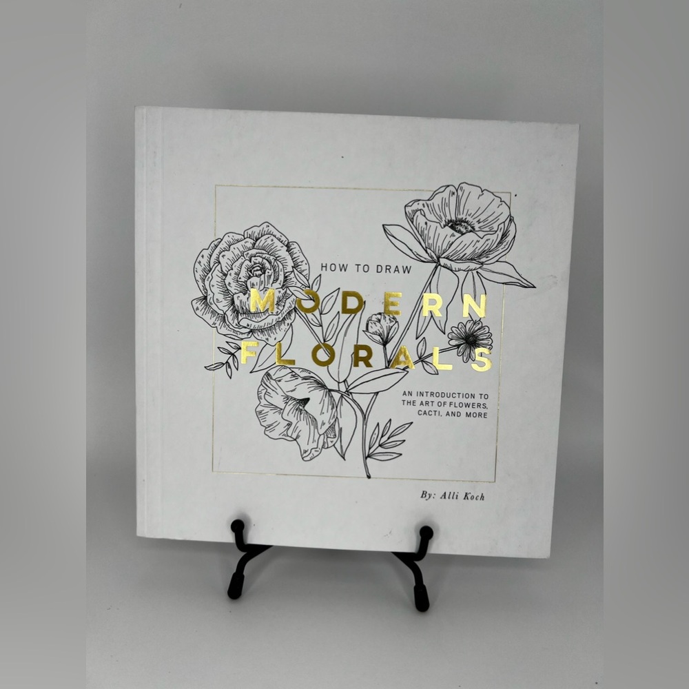 Flower Drawing Guide How to Draw Modern Florals Book